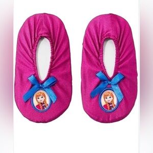 Disney Collection Toddler Girls Movie Frozen Anna Slippers